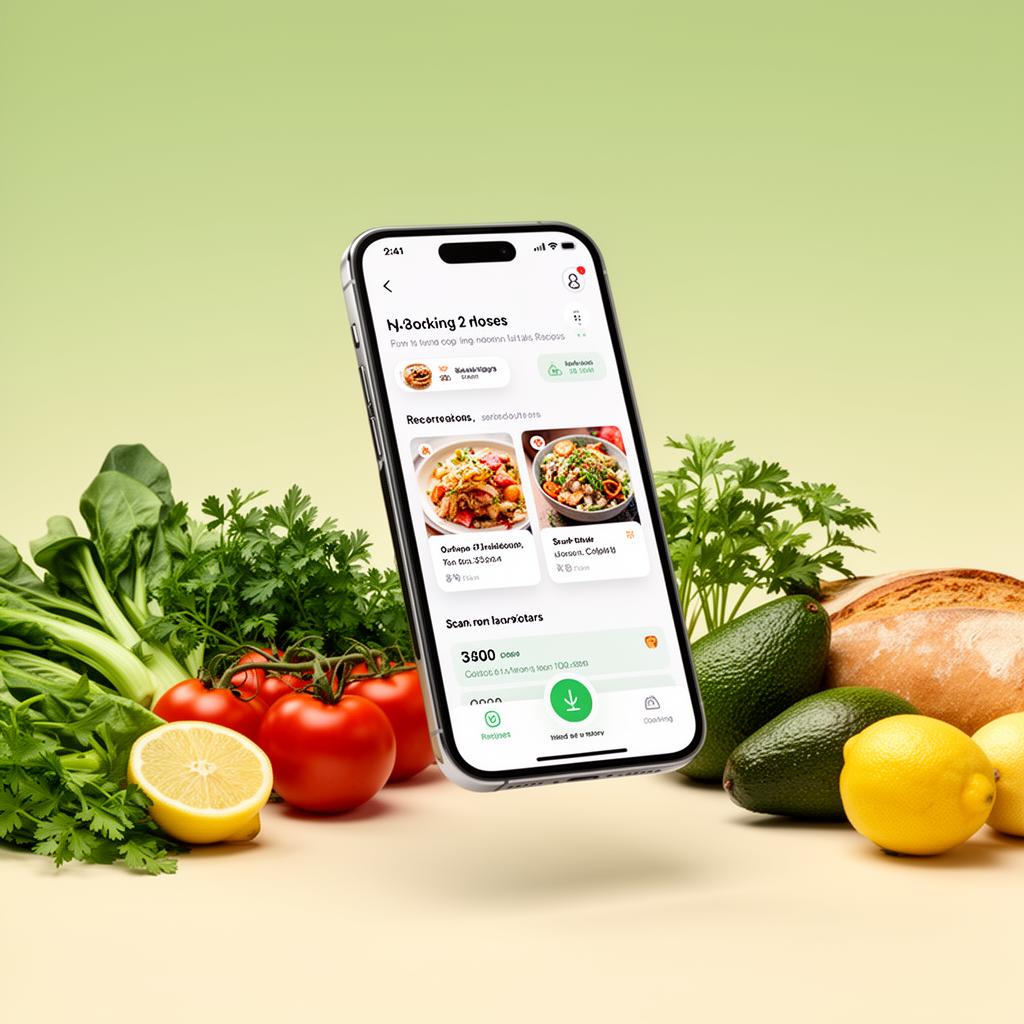 PantryPal AI Chef app scanning groceries and generating recipes